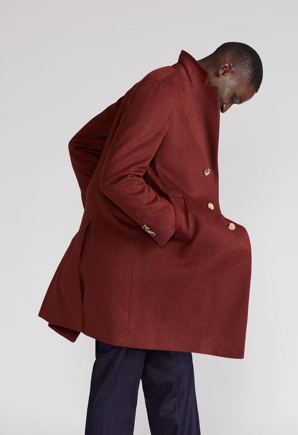 Paul Stuart Single Breasted Overcoat, image 2