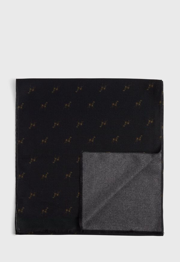 Paul Stuart Wool Double Face Scarf, image 1