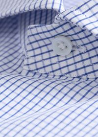 Paul Stuart Micro Check Poplin Dress Shirt, thumbnail 2