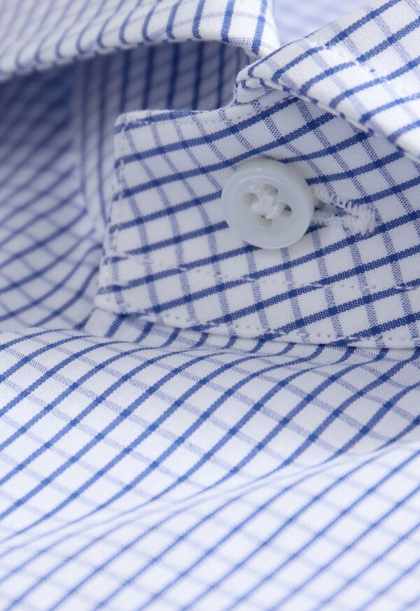Paul Stuart Micro Check Poplin Dress Shirt, image 2