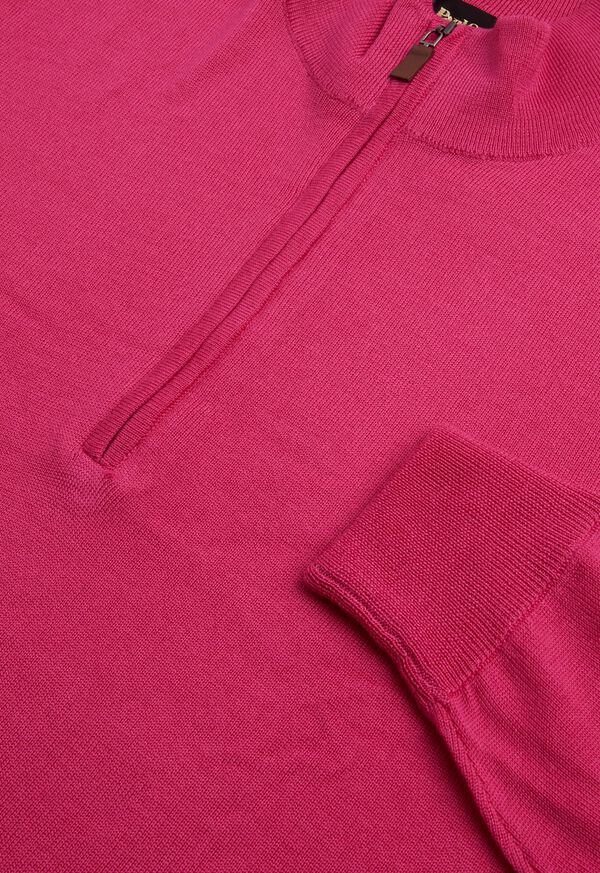 Paul Stuart Merino 1/4 Zip Sweater, image 2
