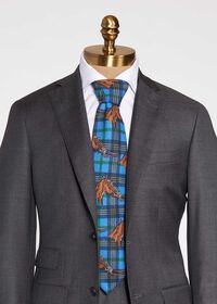 Paul Stuart Equestrian Print Tie, thumbnail 2