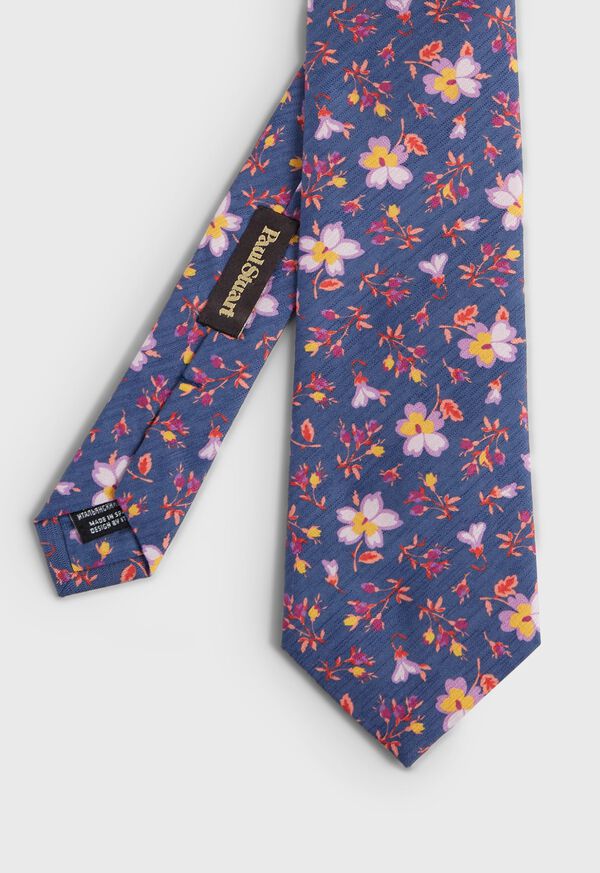 Paul Stuart Tossed Floral Tie, image 1