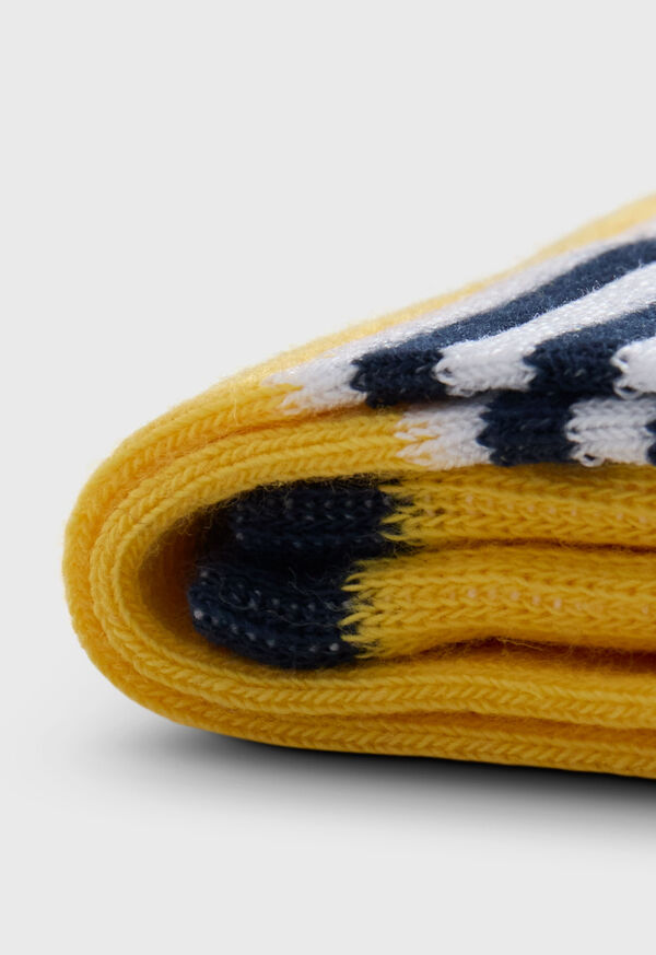 Paul Stuart Colorblock and Stripe Crew Sock, image 2