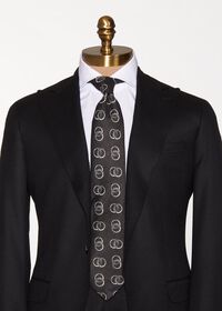 Paul Stuart Linen Print Gilbert Tie, thumbnail 2