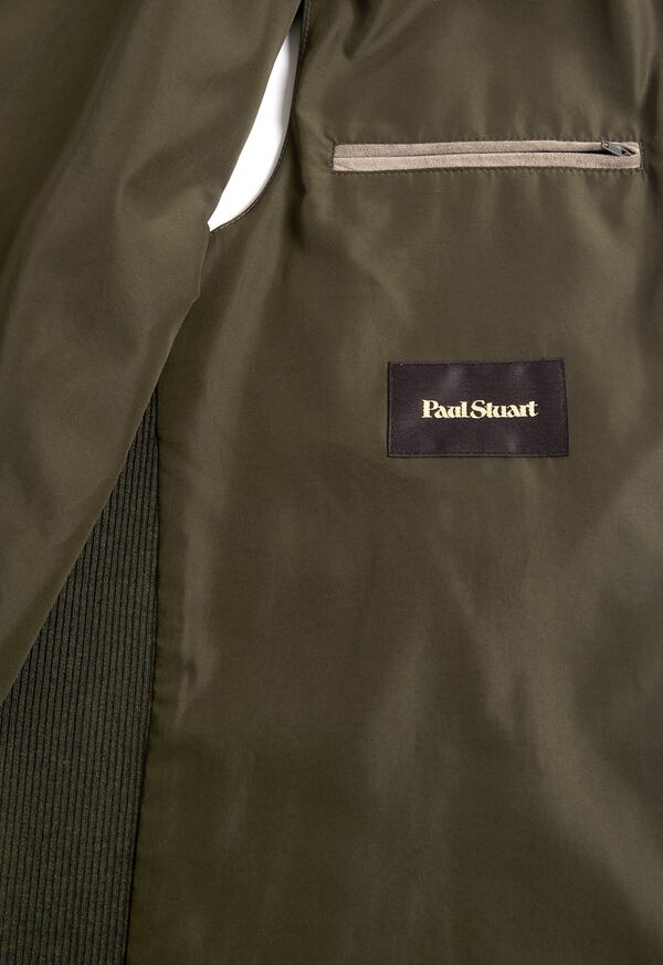 Paul Stuart Performance Wool Vest With Suede Trim, image 3