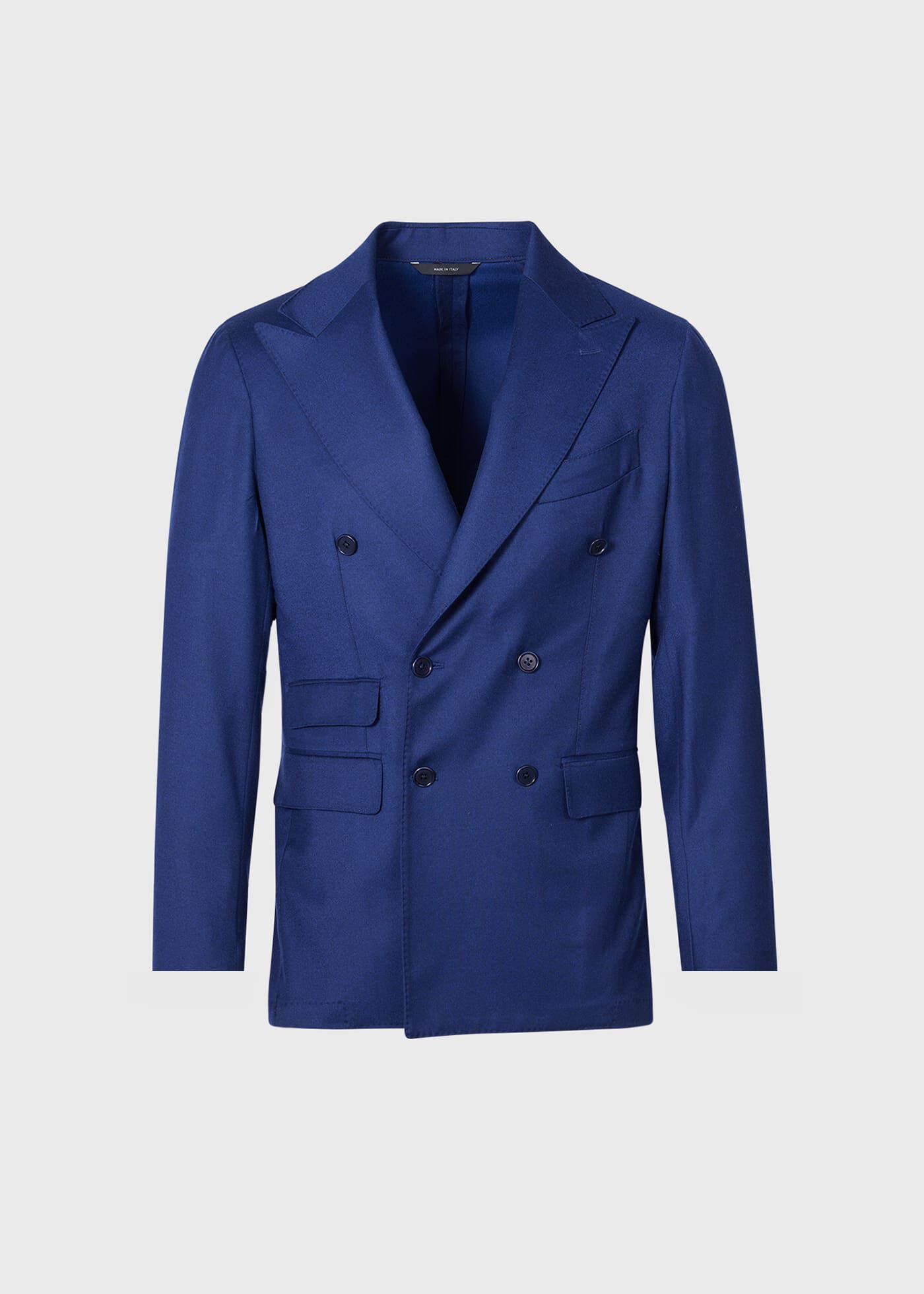 Royal Blue Double Breasted Jacket Look