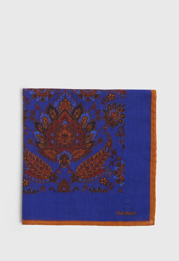 Paul Stuart Floral and Vine Pocket Square, image 2