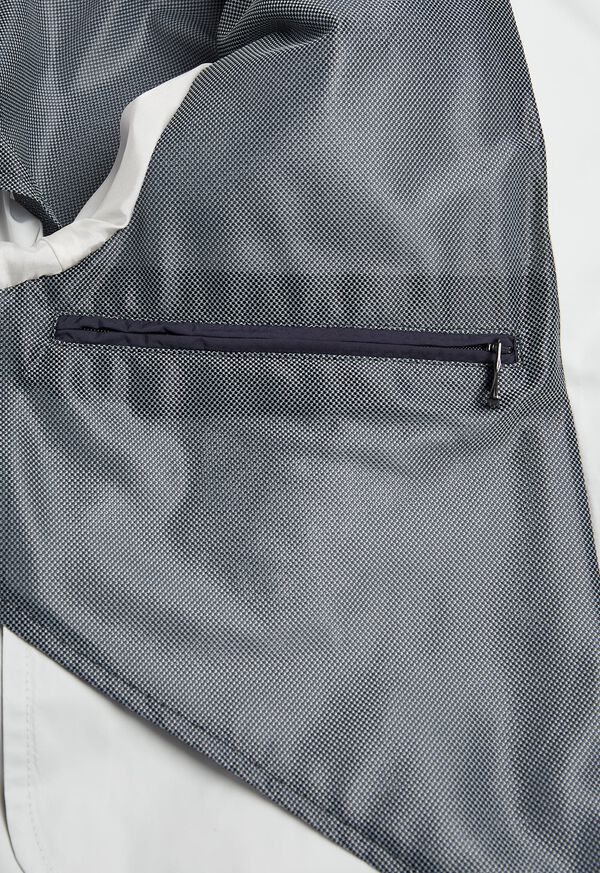 Paul Stuart Partially Lined Nylon Rain Coat, image 3