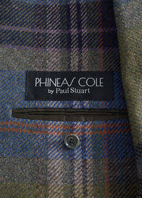 Paul Stuart Cashmere & Wool Oversize Plaid Jacket, thumbnail 3