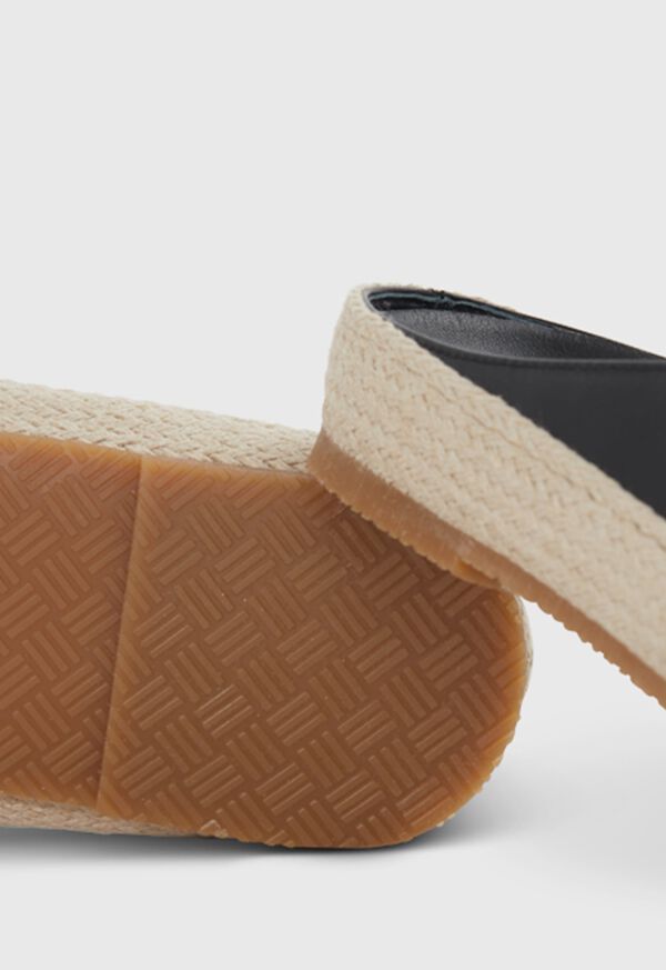 Paul Stuart Caribe Leather Espadrille Slide, image 4