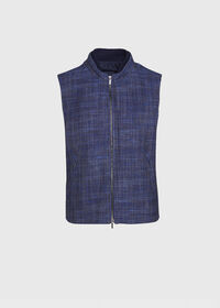 Paul Stuart Light Quilted Knit Vest, thumbnail 1