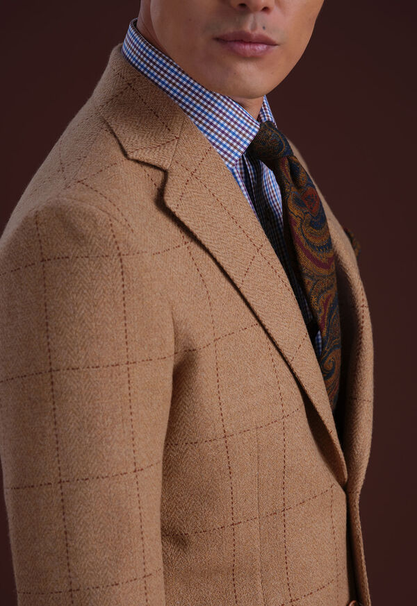 Paul Stuart Wool Windowpane Jacket, image 5