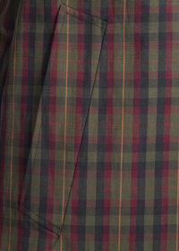 Paul Stuart Plaid Trench Coat, thumbnail 4