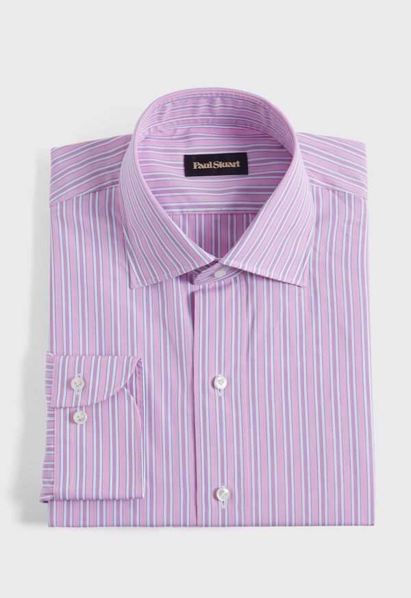 Paul Stuart Pink Narrow Stripe Dress shirt, image 1