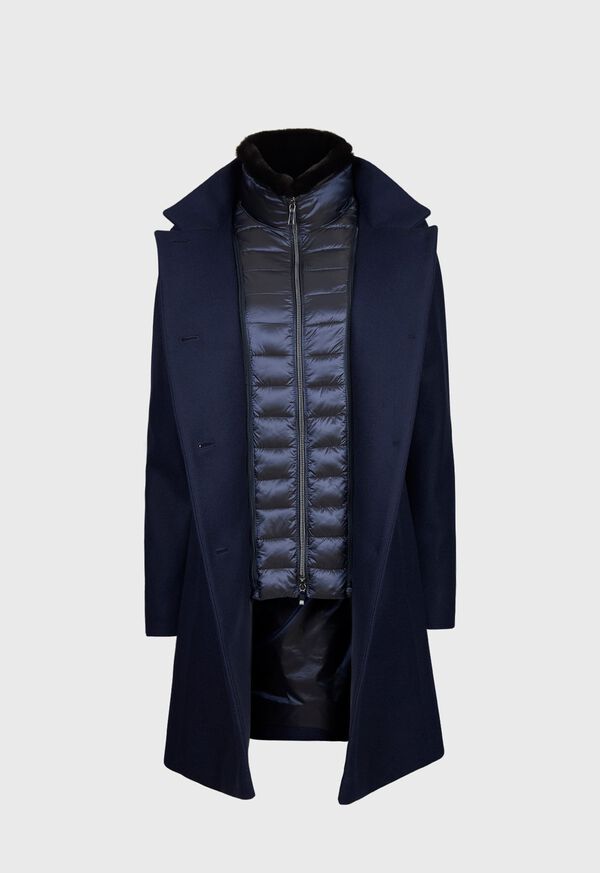 Paul Stuart Classic Twill Coat with Gilet, image 2