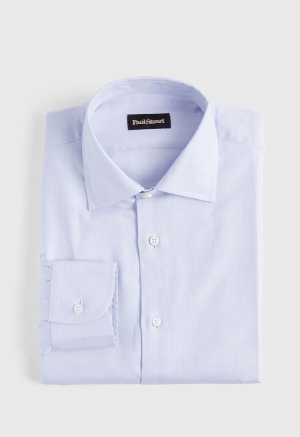 Paul Stuart Cotton and Cashmere Solid Dress Shirt, image 1