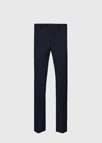 Paul Stuart Navy Plaid Wool Soft Shoulder Suit, thumbnail 5