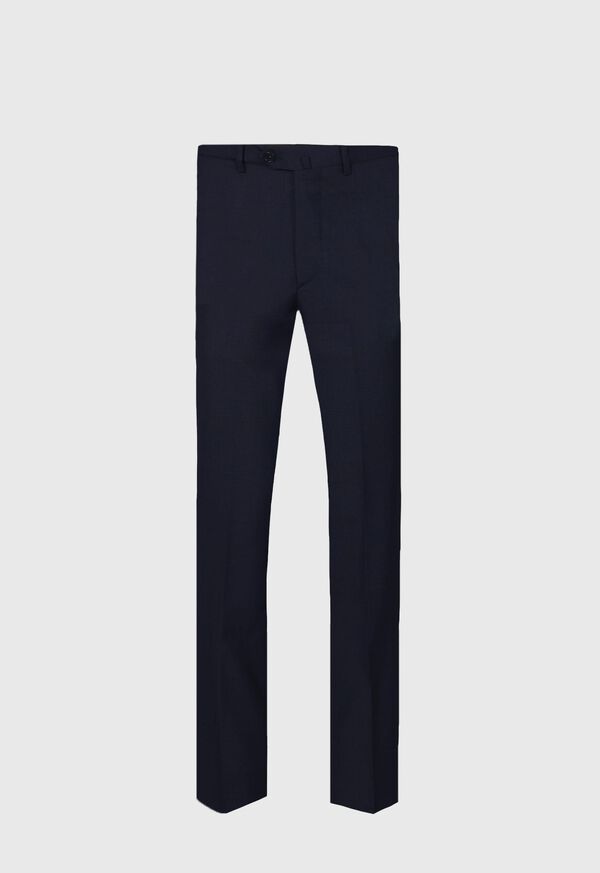 Paul Stuart Navy Plaid Wool Soft Shoulder Suit, image 5