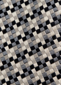 Paul Stuart Woven Silk Houndstooth Tie, thumbnail 3