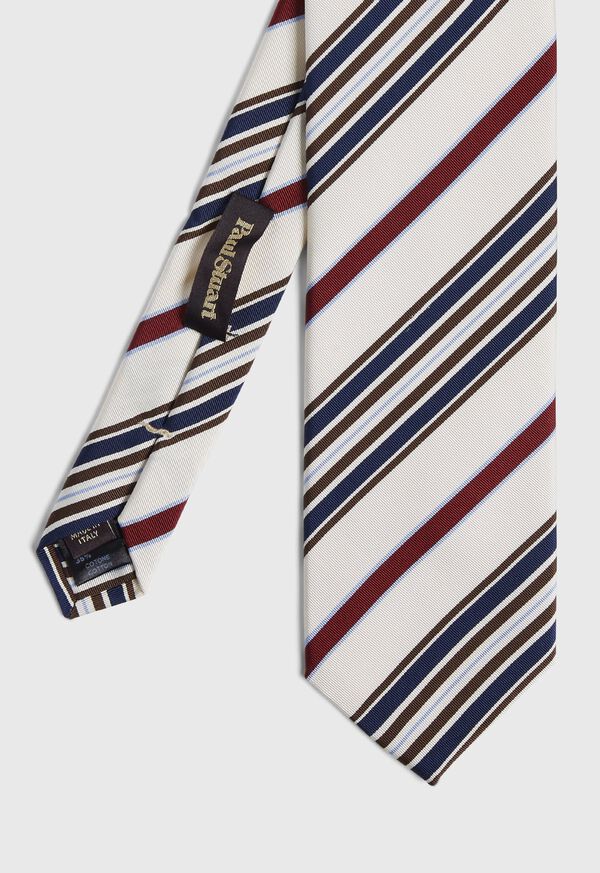 Paul Stuart Variegated Stripe Tie, image 1