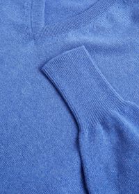 Paul Stuart Classic Cashmere Double Ply V-Neck Sweater, thumbnail 42