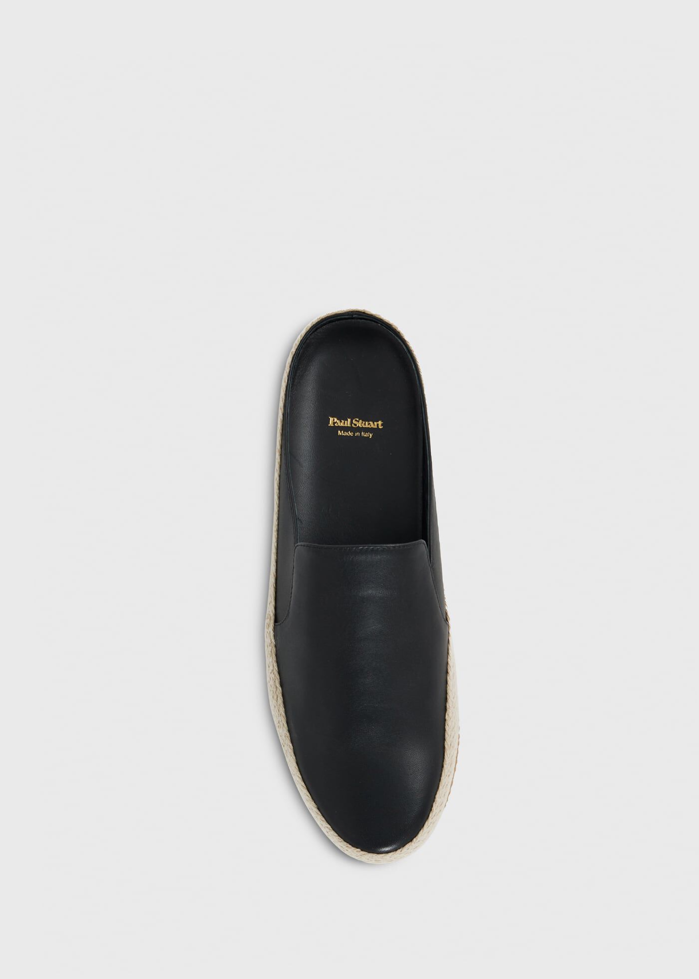 Miami Leather Espadrille Slide