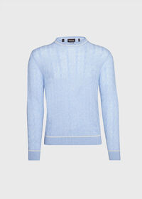 Paul Stuart Cashmere Cable Crewneck Sweater, thumbnail 1