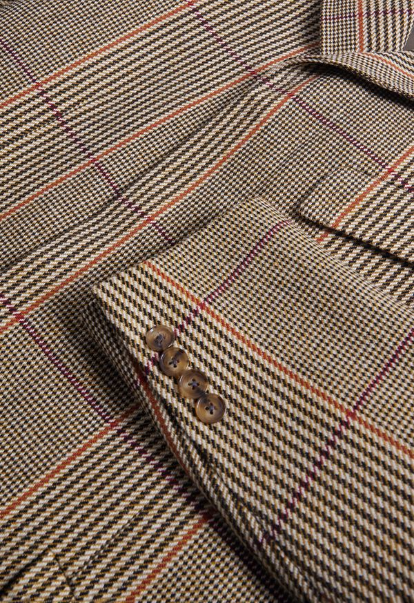 Paul Stuart Russel Plaid Overcoat, image 3