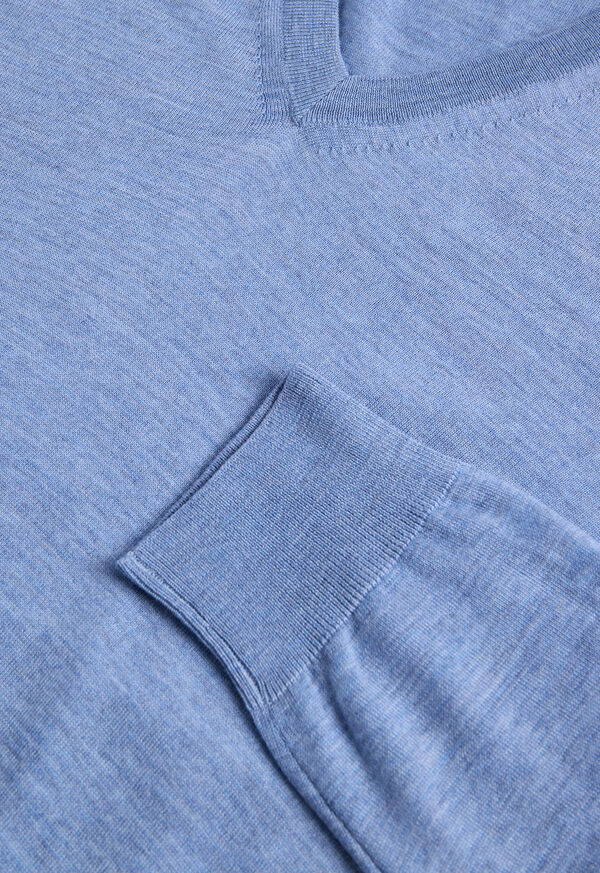 Paul Stuart Merino Wool V-neck Sweater, image 2