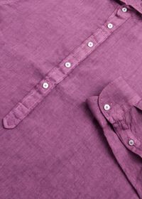 Paul Stuart Washed Linen Pullover Shirt, thumbnail 3