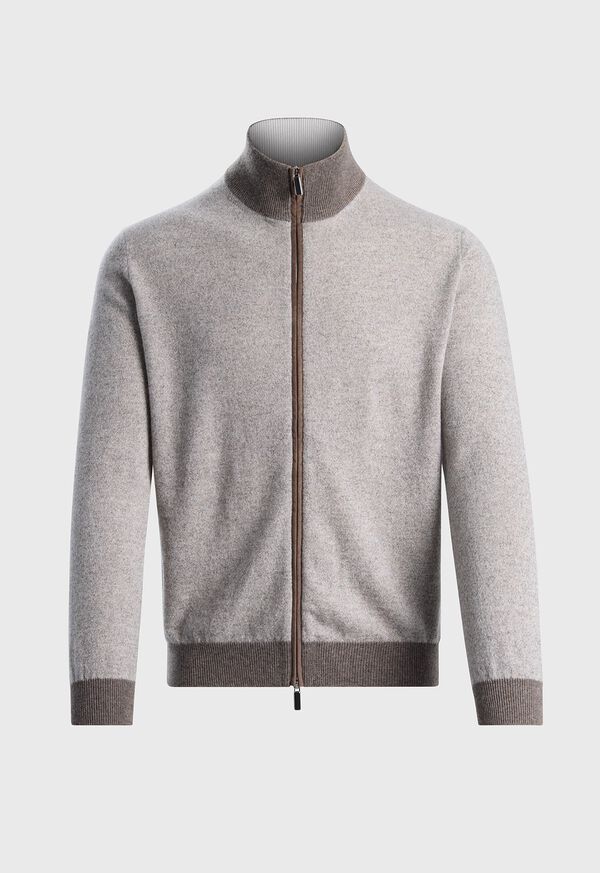 Paul Stuart Cashmere Full-Zip Cardigan, image 1