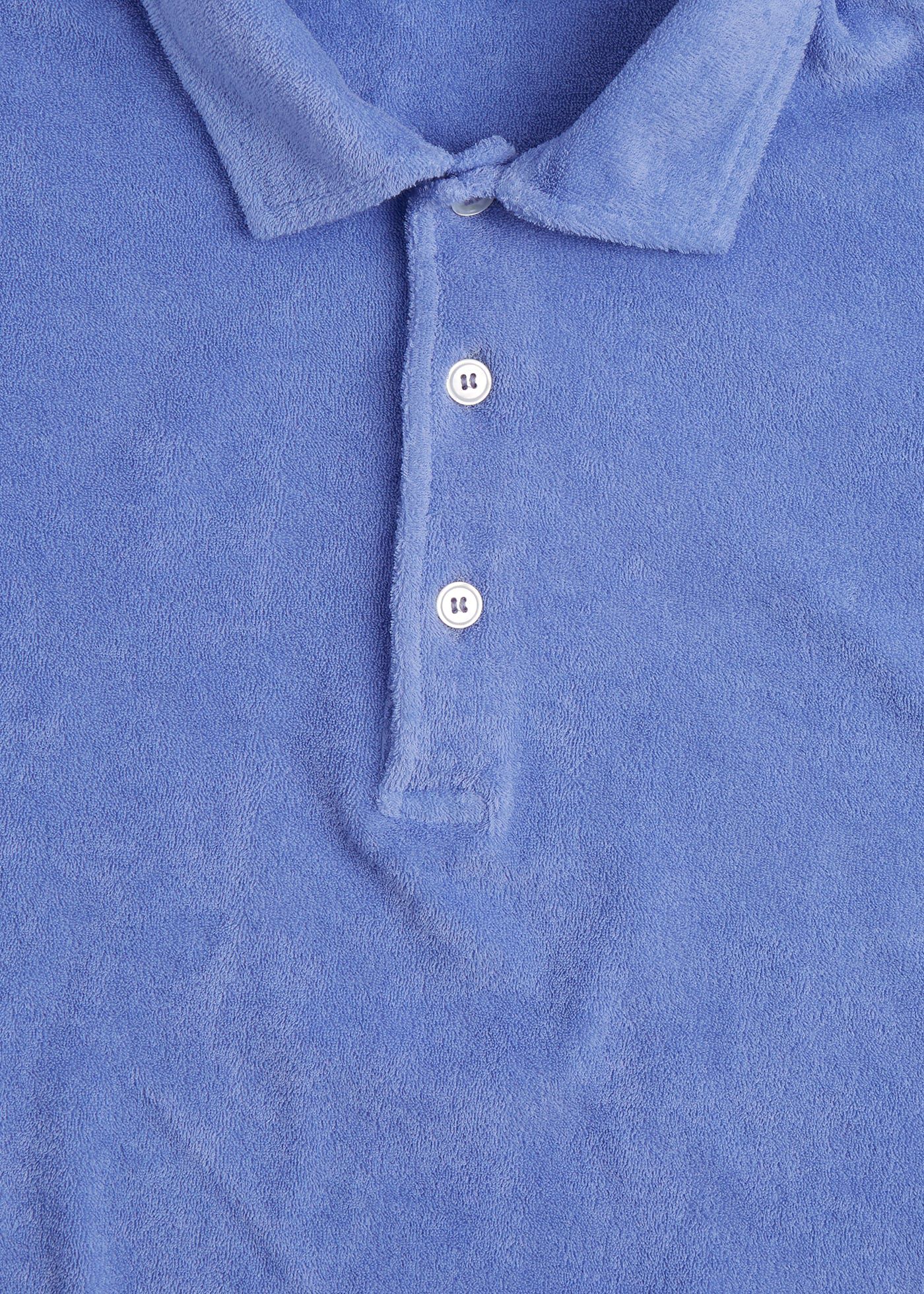 Terry cloth polo best sale