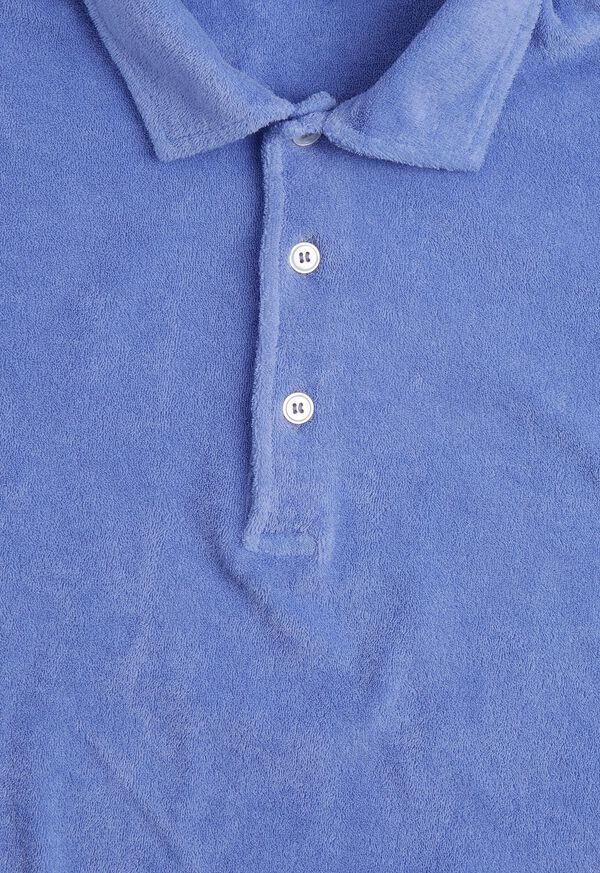 Paul Stuart Terry Cloth Polo Shirt, image 2
