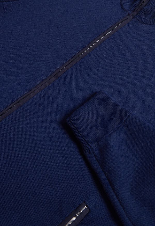 Paul Stuart Wool Jersey Blouson Jacket, image 2