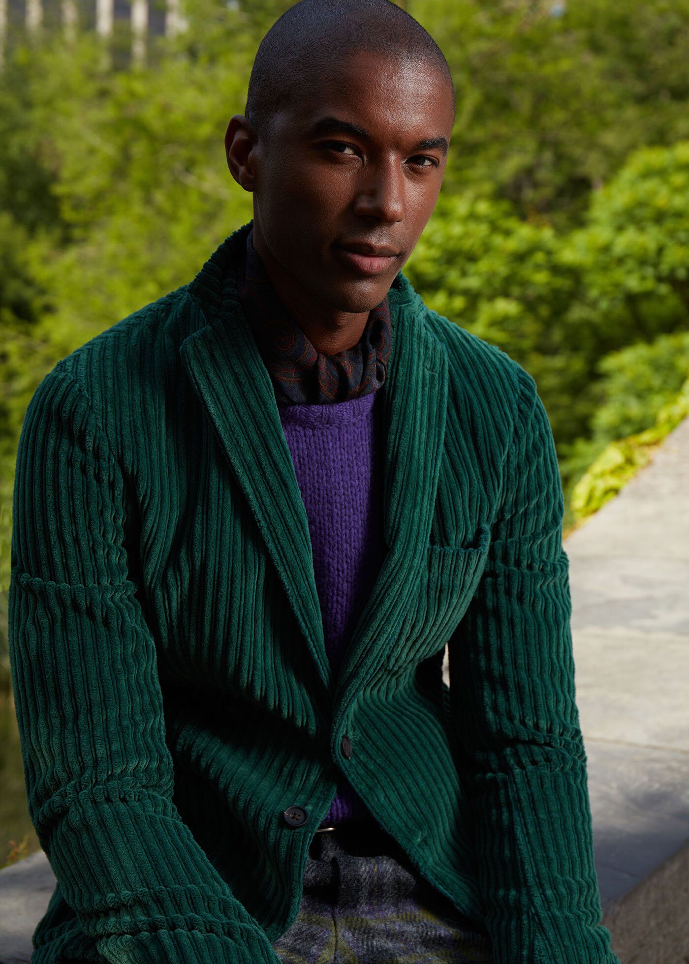 Brushed Cashmere Crew Neck Sweater