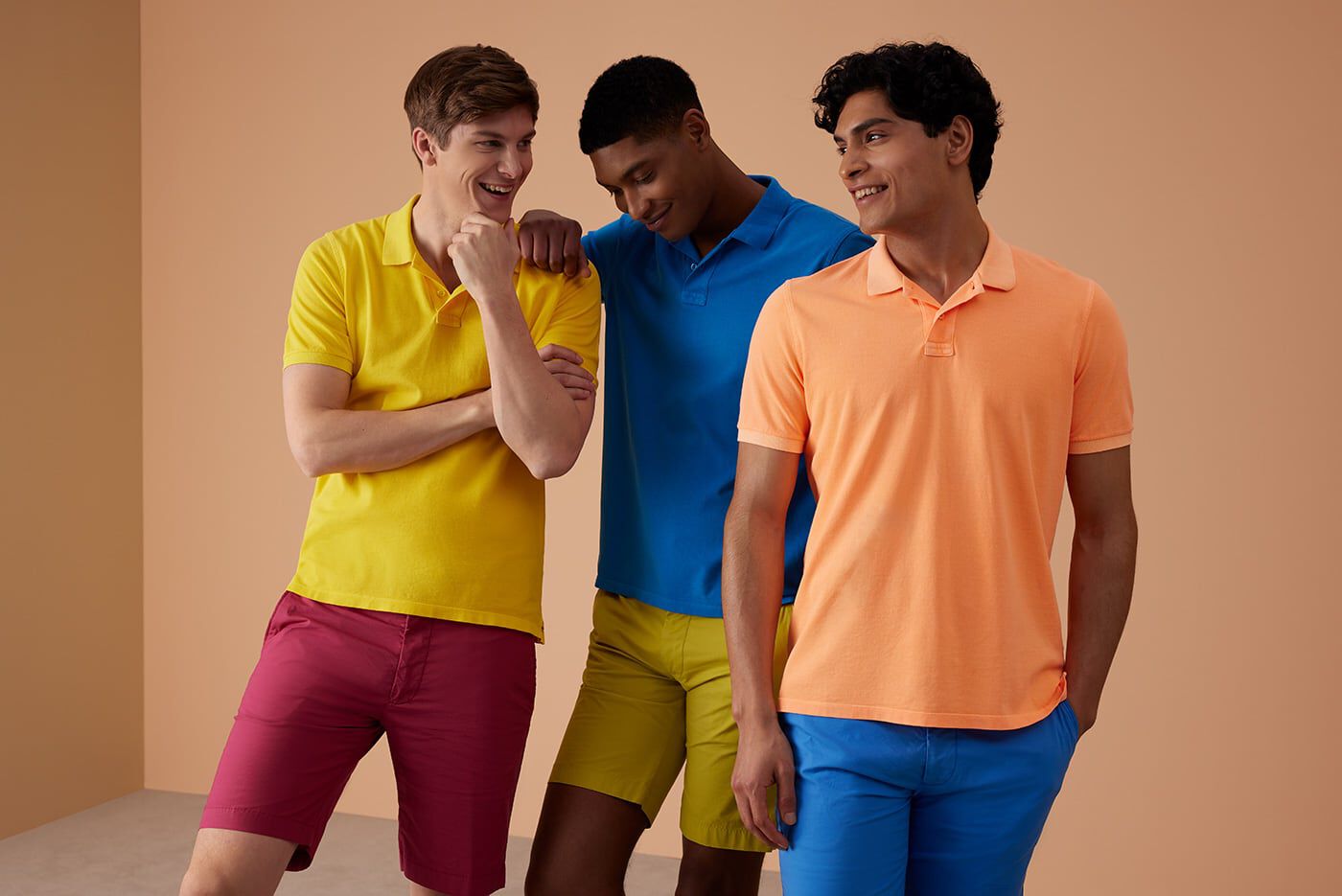 訳あり Our New Polo Pique Slim Washed Color 乳液・ミルク