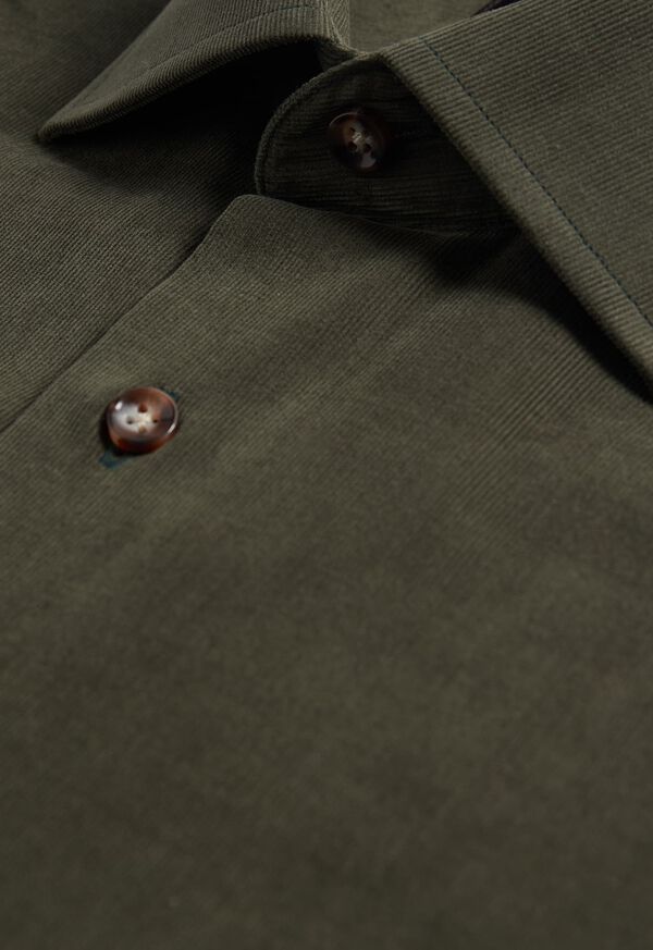 Paul Stuart Micro Corduroy Sport Shirt, image 2