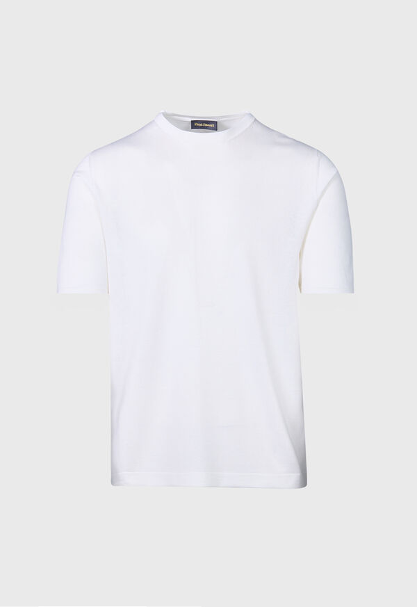 Paul Stuart Silk Short Sleeve T-Shirt, image 1