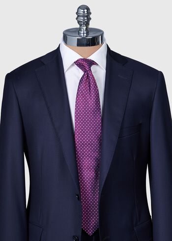 Paul Stuart Woven Silk Micro Dot Tie