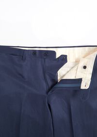 Paul Stuart Navy solid Silk Blend Suit, thumbnail 6