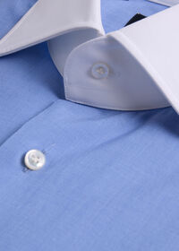 Paul Stuart White Contrast Collar Dress Shirt, thumbnail 3
