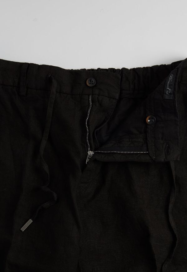 Paul Stuart Linen Drawstring Bermuda Short, image 2