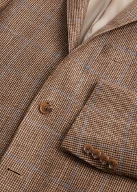 Paul Stuart Linen & Silk Plaid Summer Sport Jacket, thumbnail 2