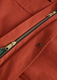 Paul Stuart Belted Terracotta Field Jacket, thumbnail 4