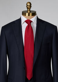 Paul Stuart Solid Silk Garza Tie, thumbnail 2