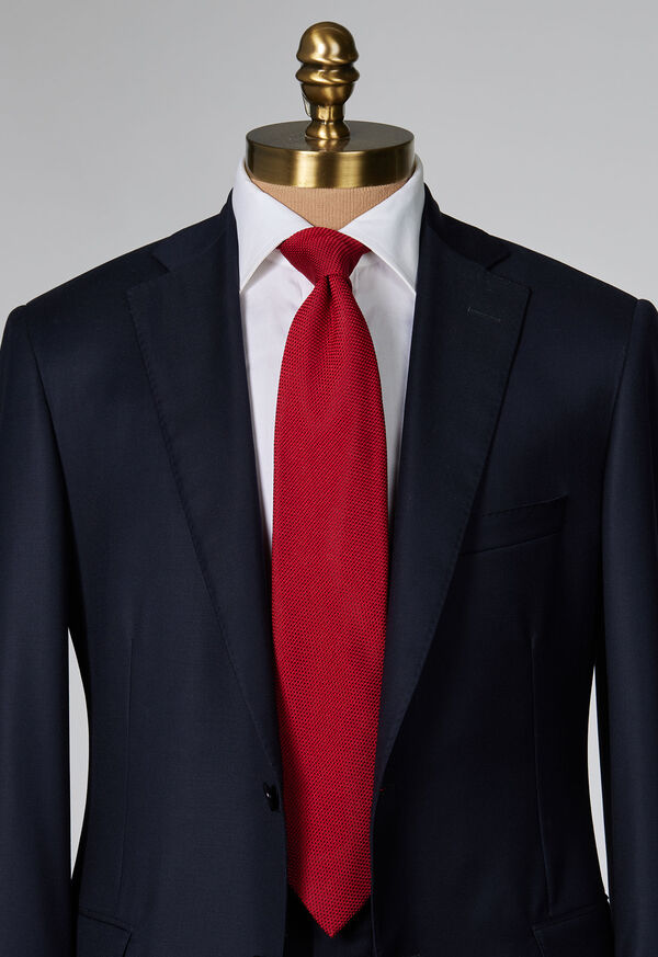 Paul Stuart Solid Silk Garza Tie, image 2
