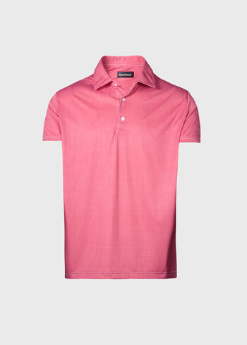 Paul Stuart Ultra Soft Deco Dot Performance Polo