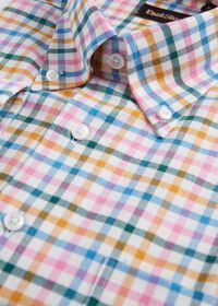 Paul Stuart Multicolor Check Flannel Sport Shirt, thumbnail 2