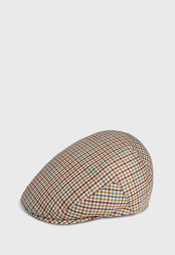 Paul Stuart Glen Plaid Cap, image 1